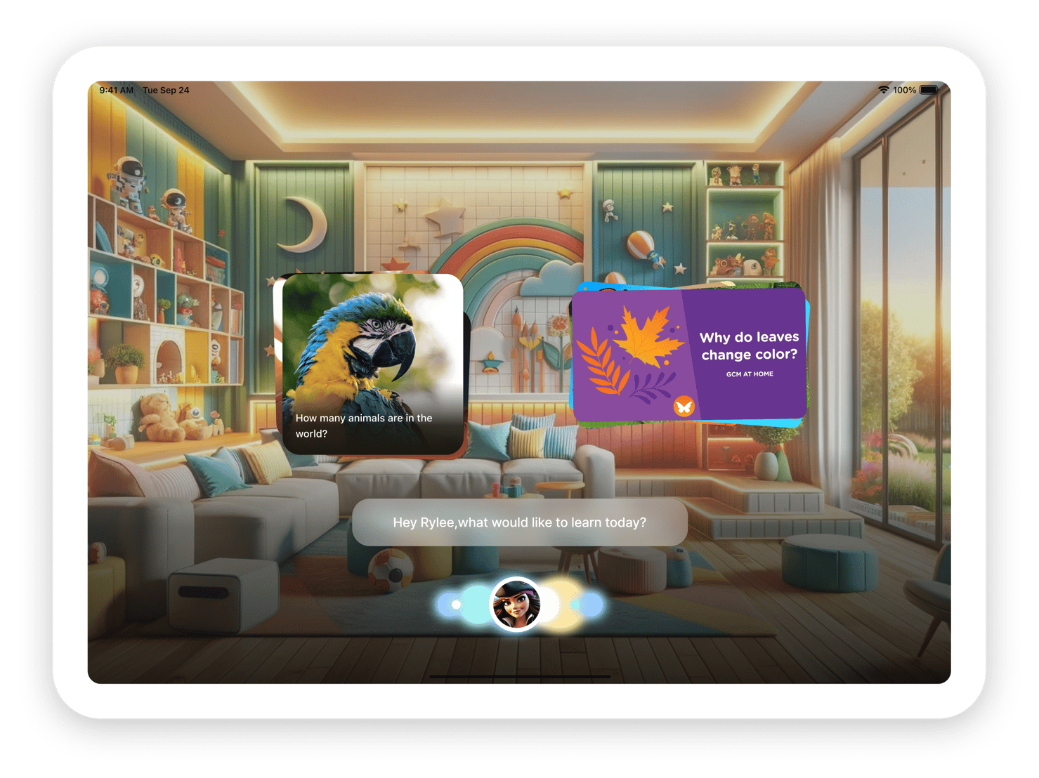 AngelQ Home Screen